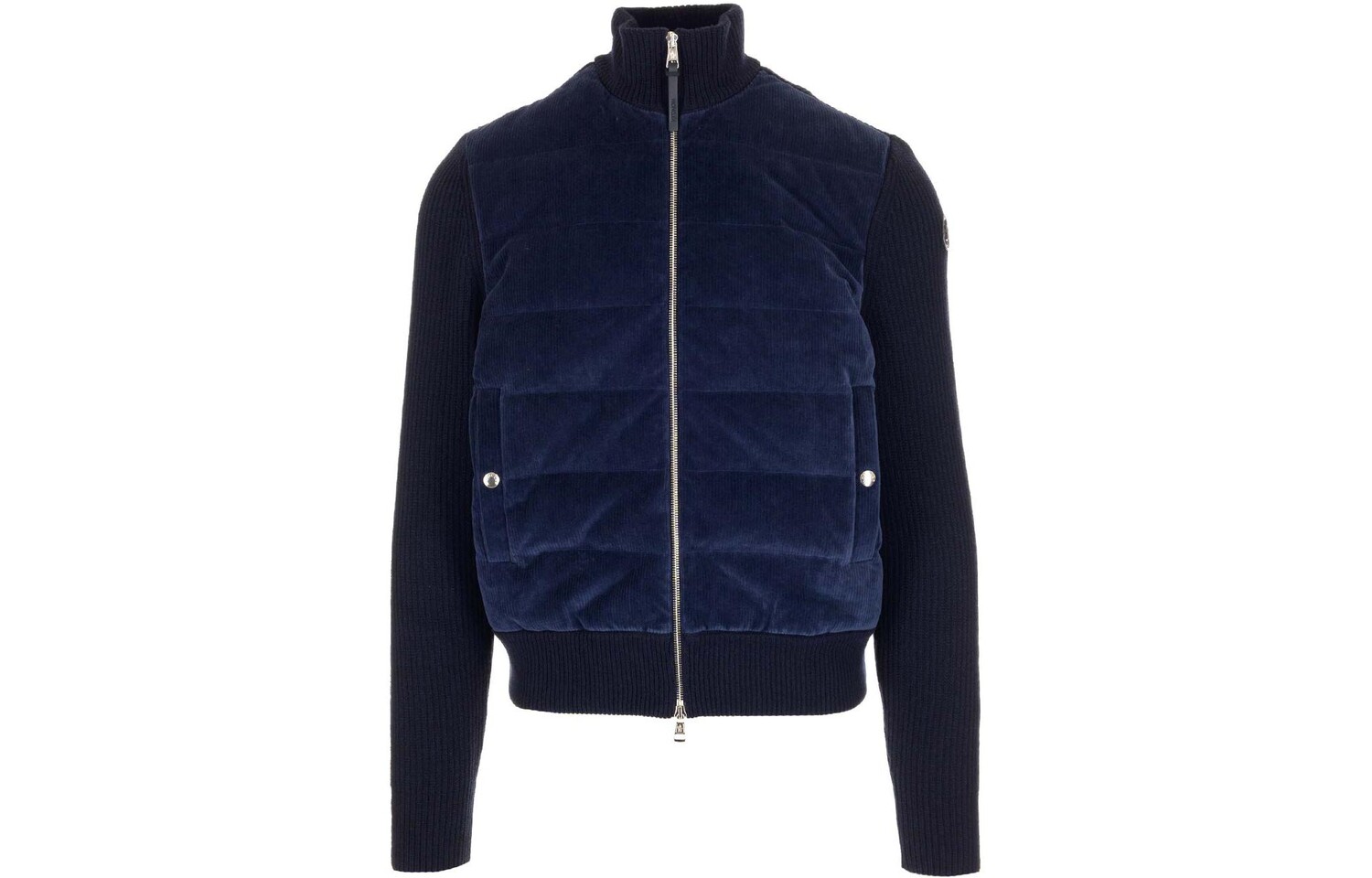 

Пуховик мужской синий Moncler