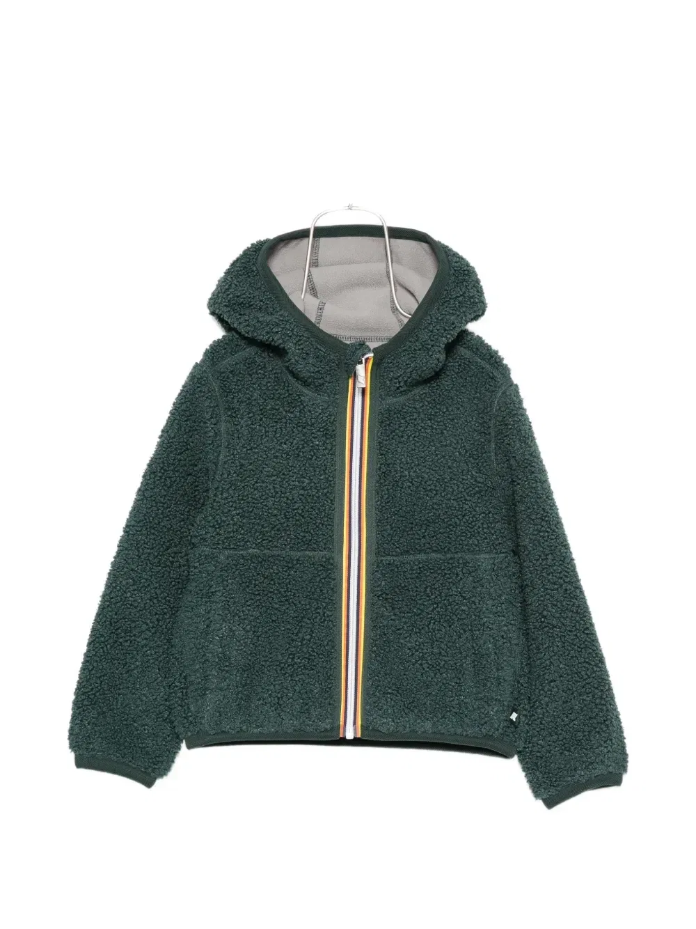 Худи из флиса K Way Kids, зеленый