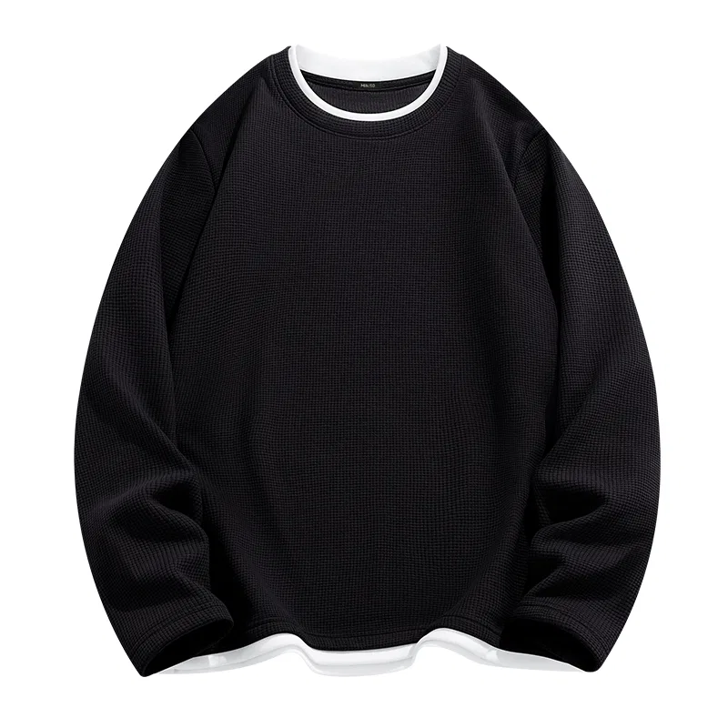 Детская футболка с круглым вырезом CITY BOY MINISO, Black (Blank)