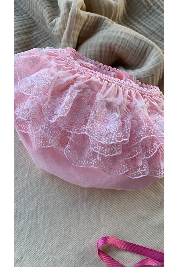 Детские трусики хлопковые Honeybeeatelier, Pink