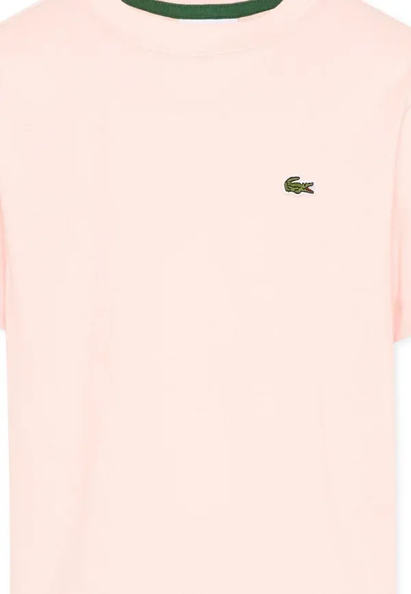 Футболка Lacoste, розовый — фото 3