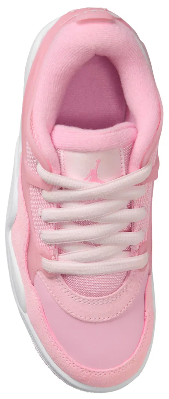 Кроссовки для девочек AJ 4 Remastered Jordan, цвет Soft Pink/White — фото 3