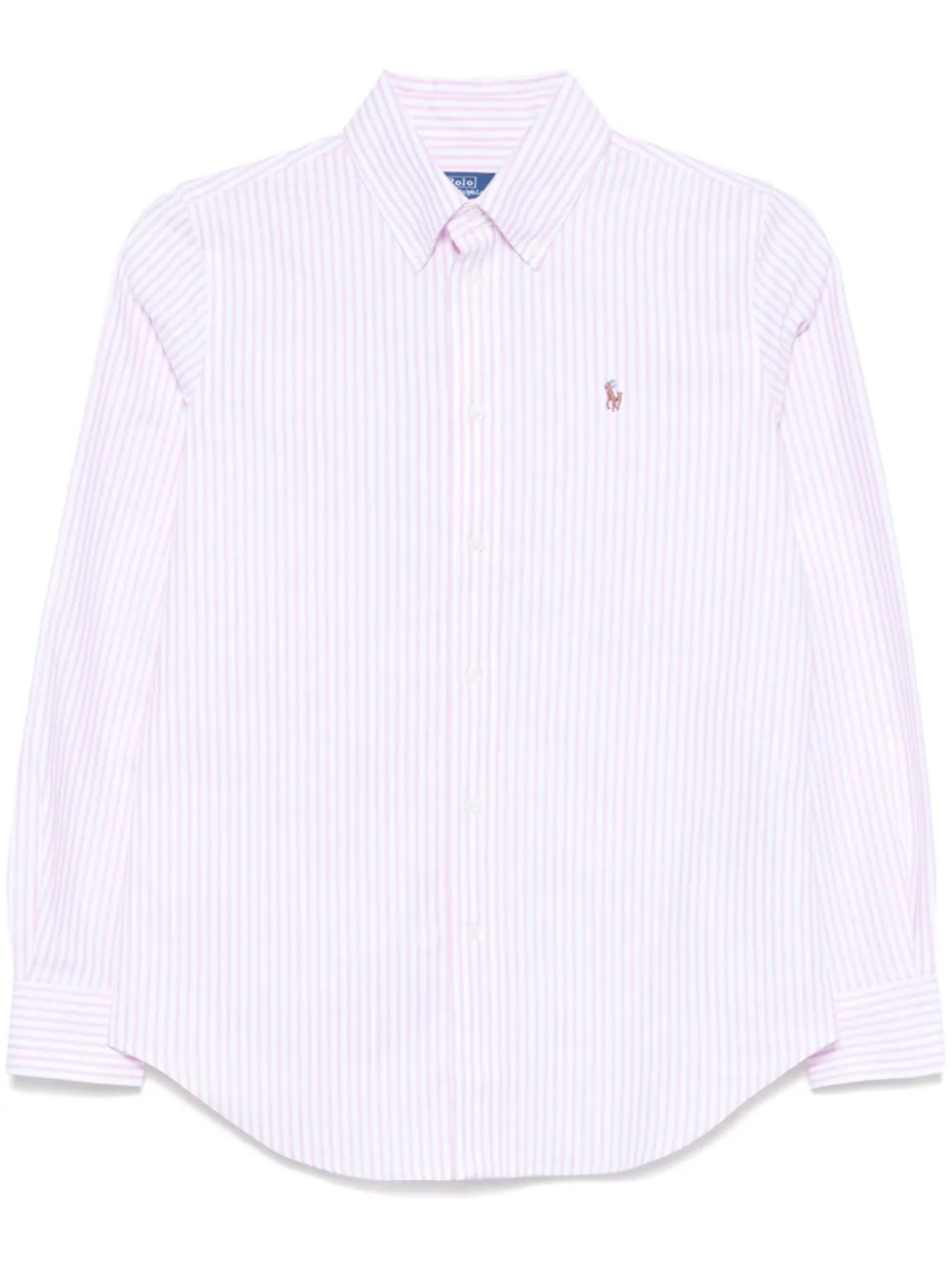 

Полосатая рубашка Polo Ralph Lauren, розовый