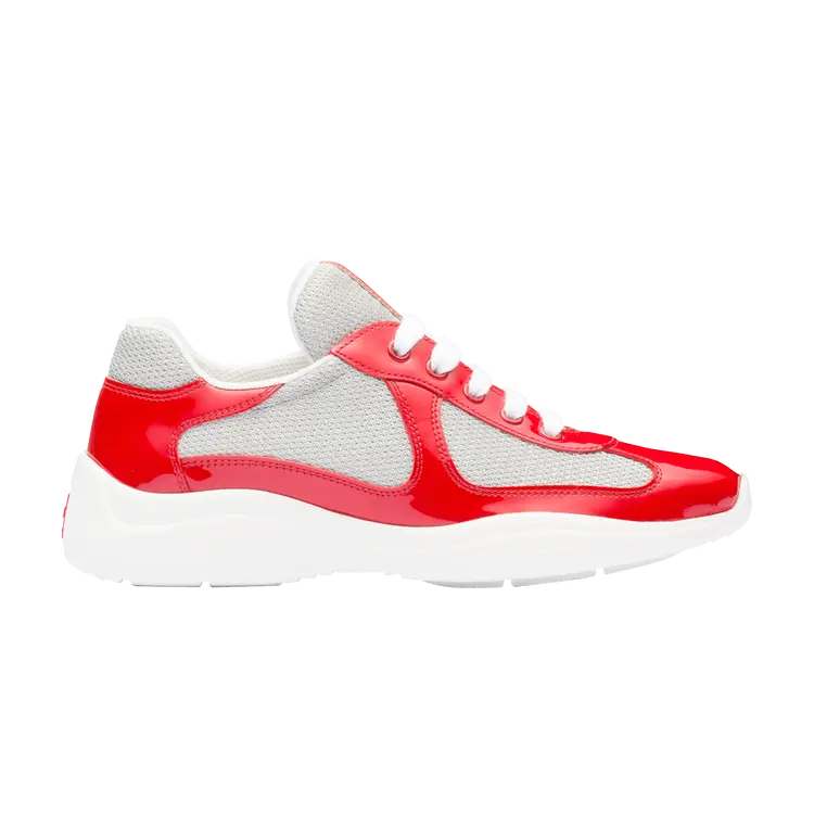 Кроссовки Prada Wmns America's Cup, красный