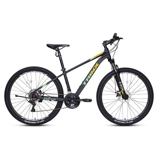 

Горный велосипед Mtb Trinx M137 Elit 27,5", размер S, черный/желтый/зеленый