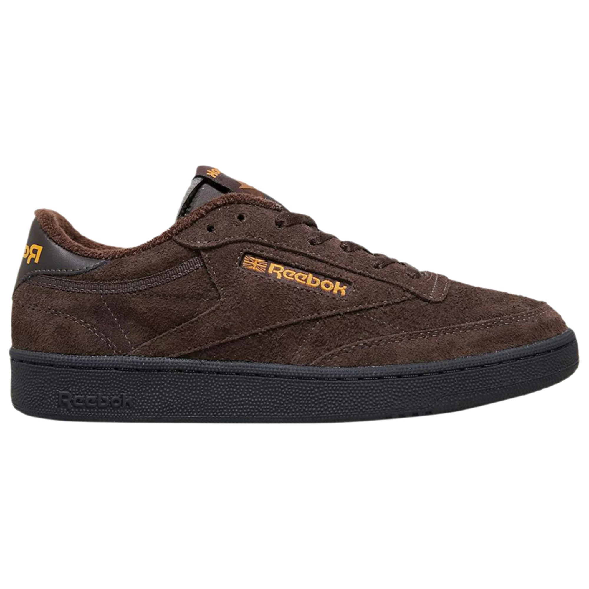 Кроссовки club c 85 'brown pack' size? exclusive Reebok, коричневый - фото