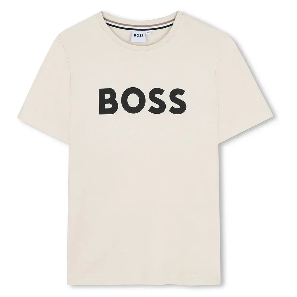 Футболка с коротким рукавом Boss J52030, бежевый