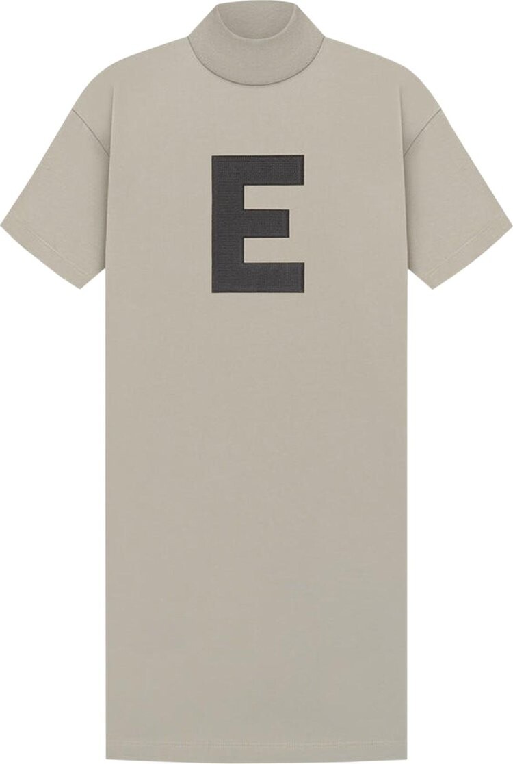

Футболка Fear of God Essentials 3/4 T-Shirt Dress 'Seal', серый