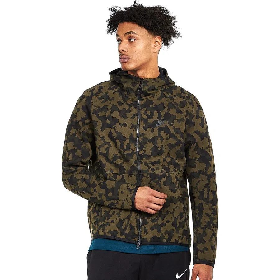 Свитшот женский с капюшоном Sportswear Tech Fleece Nike, Разноцветный