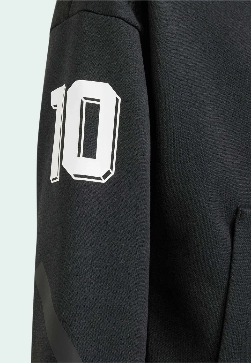 Детская толстовка на молнии Messi zne, унисекс - свитшот на молнии Adidas Performance, Black — фото 4
