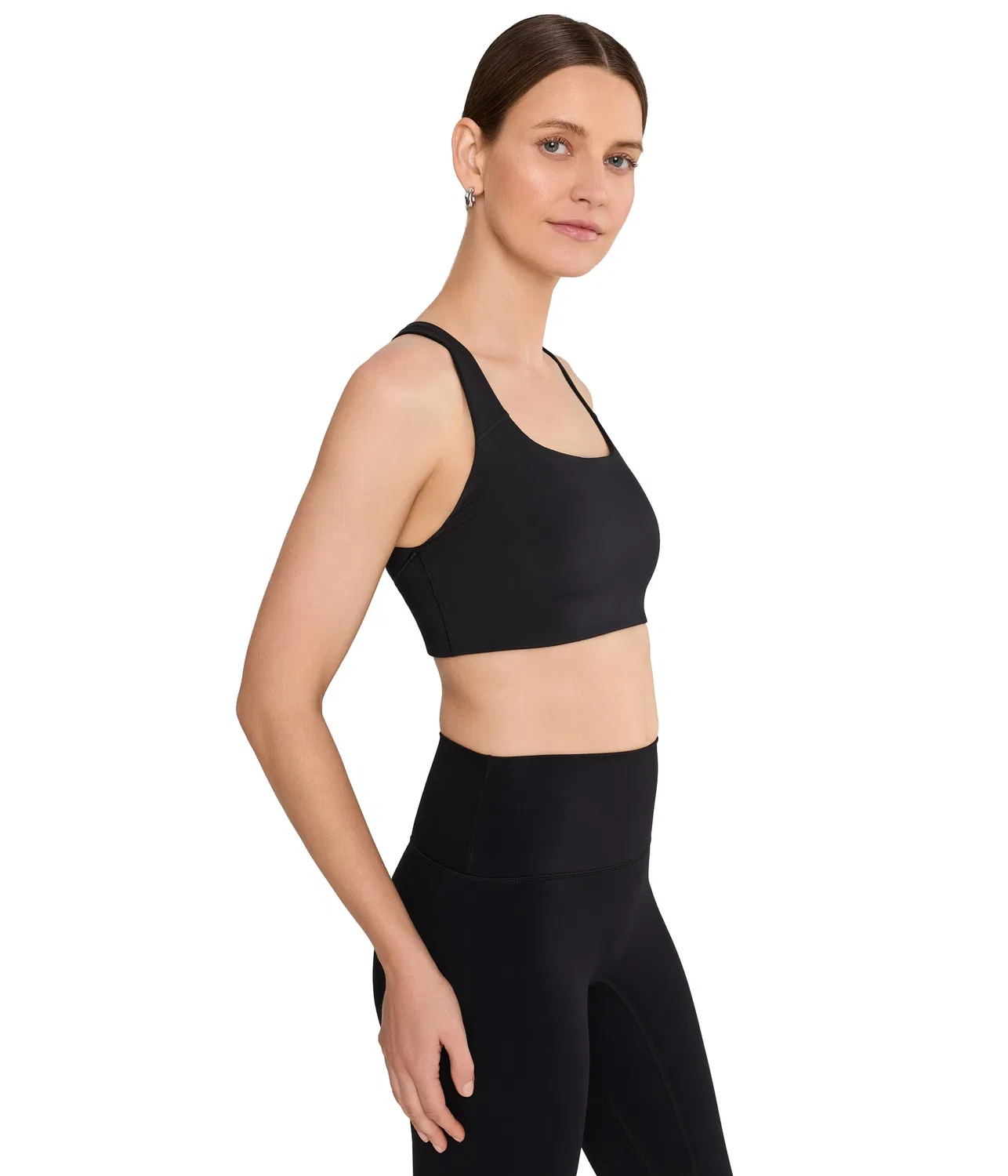 Спортивный бюстгальтер со средней поддержкой Optime Workout Medium-Support Bra Adidas, Black — фото 3