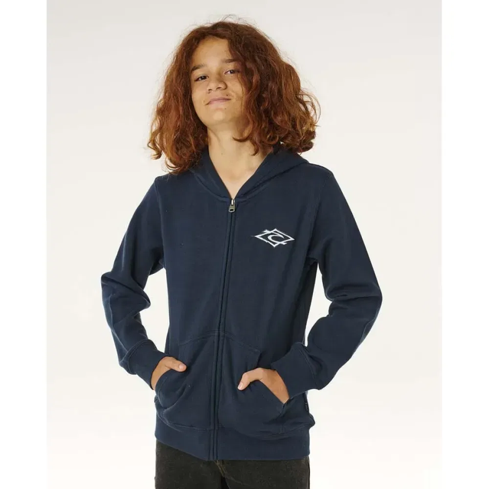 Детский свитшот с принтом Hazey Days Rip curl, Blue — фото 3