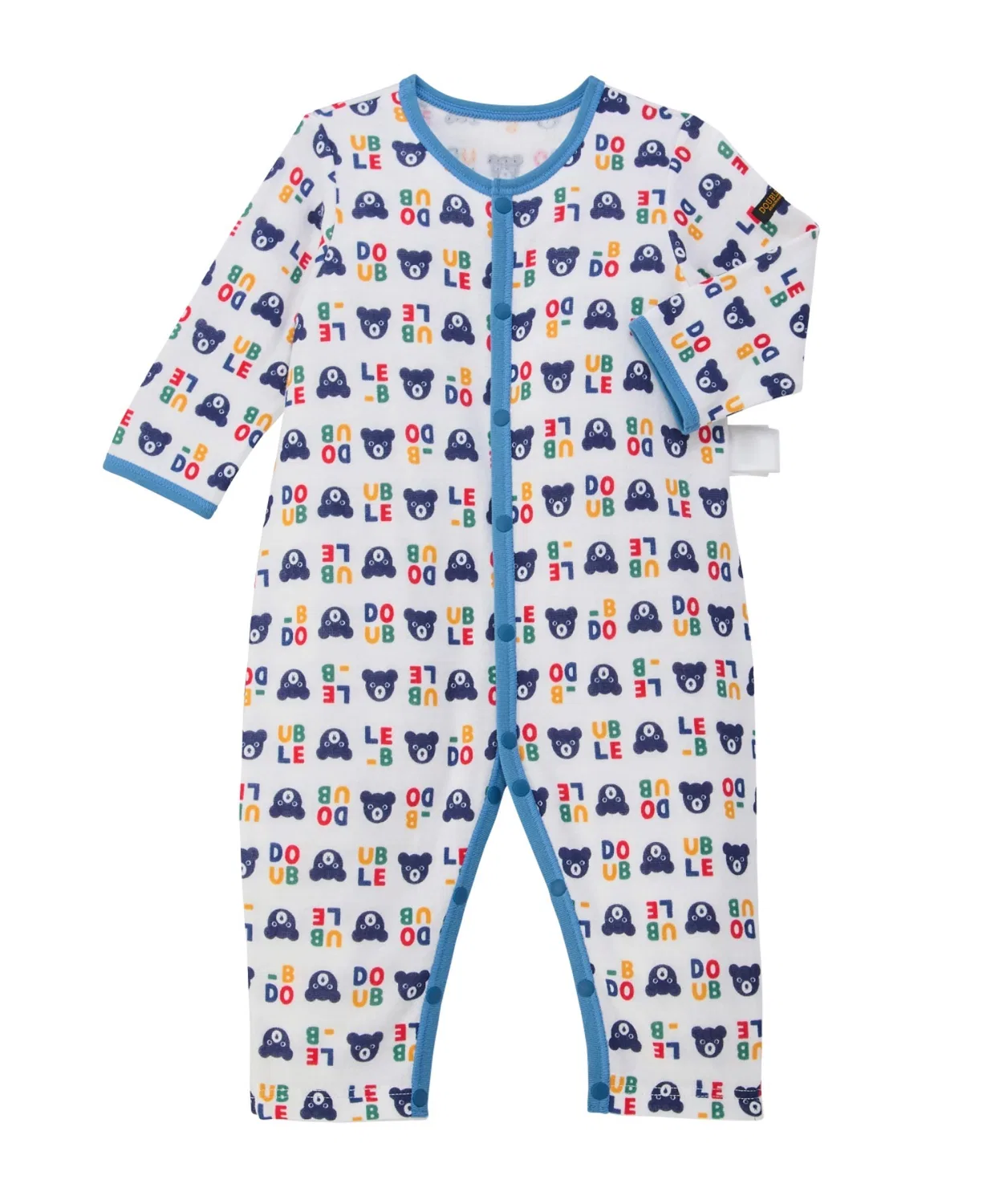 Детский комбинезон-боди с длинным рукавом модель Coverall DOUBLE_B, Multi