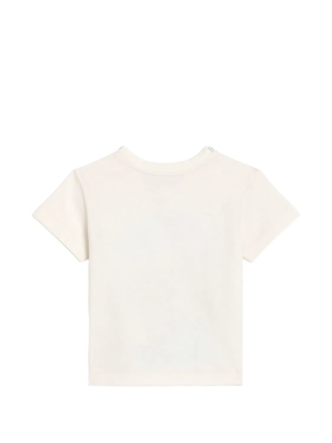 Футболка из джерси с логотипом Dolce & Gabbana Kids, нейтральные цвета — фото 2