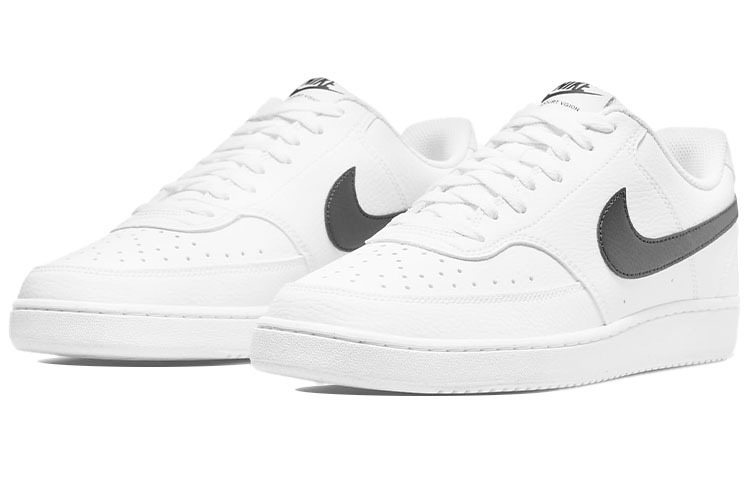 Кроссовки Nike Court Vision Low, белый/черный — фото 3