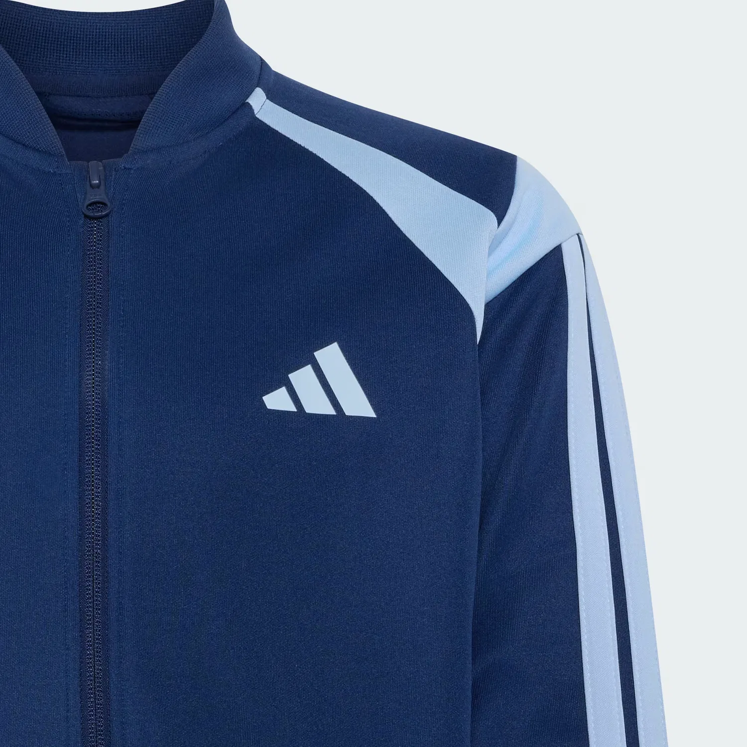 Детская олимпийка на молнии House Of Tiro Adidas Sportswear, темно-синий/ярко-синий — фото 3