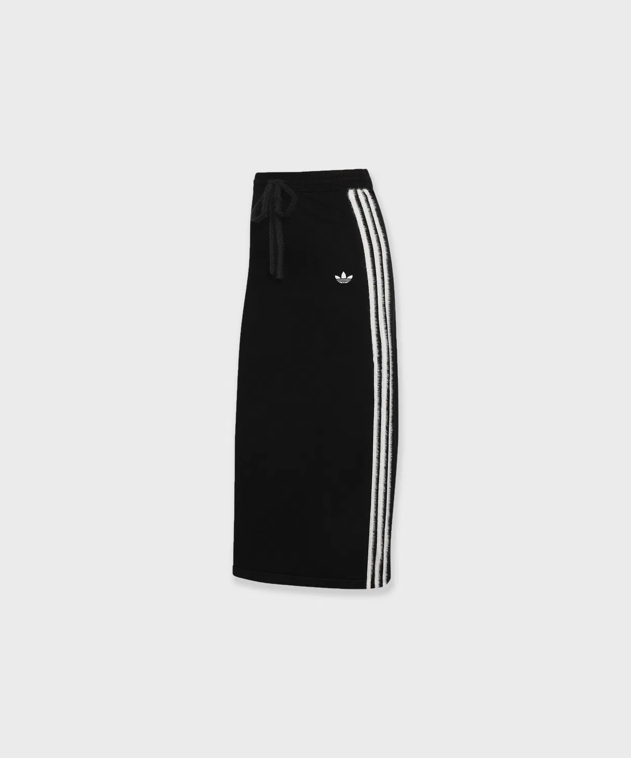 Женская юбка-миди из трикотажа с принтом Adidas ORI KNITTED SKIRT CT352, Black