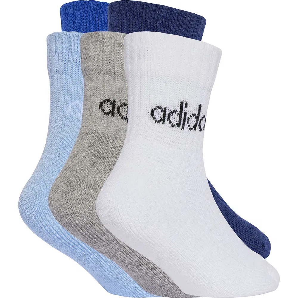 Детские носки с мягкой подошвой Linear Adidas, Multicolor — фото 2