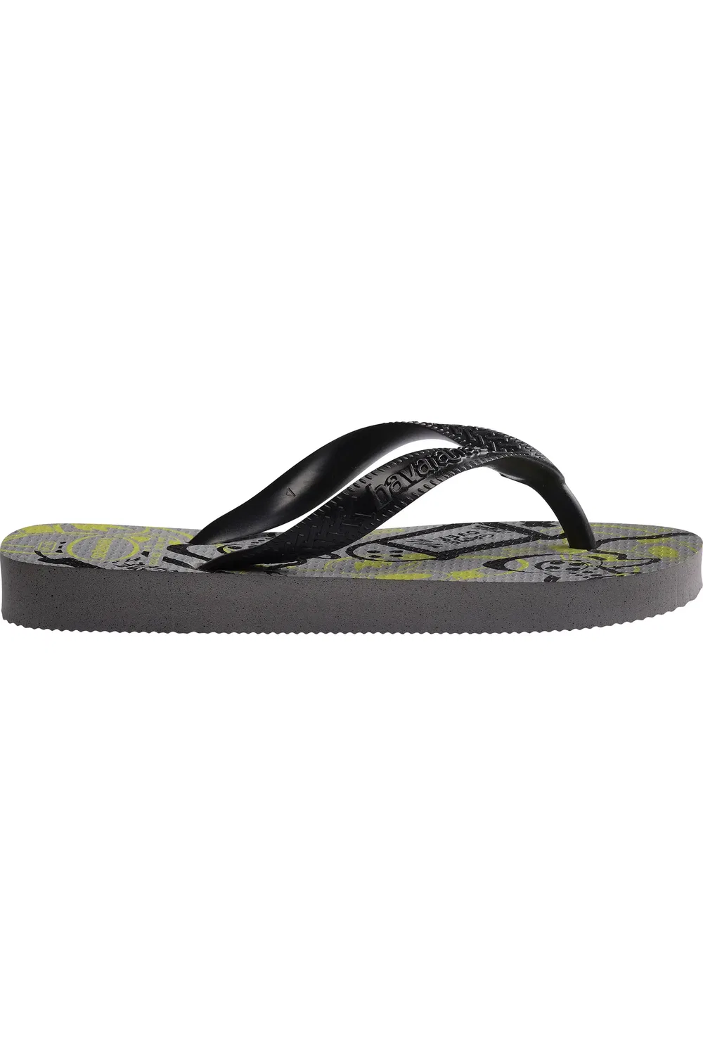 Детские сандалии с принтом на стельке Havaianas, Steel Grey — фото 2