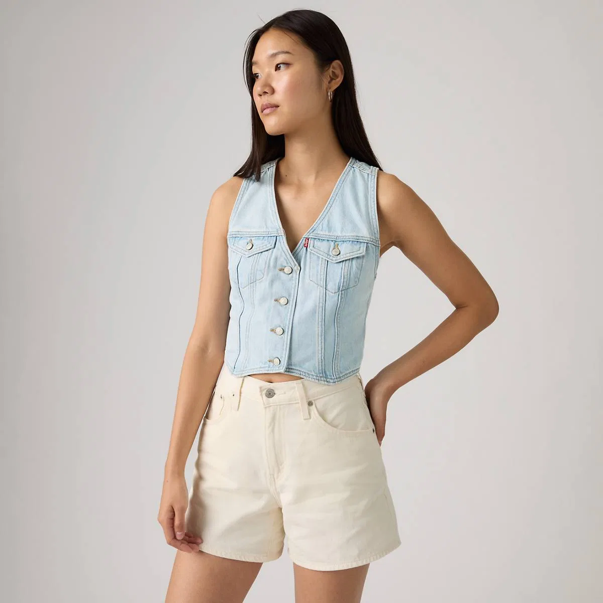 Гоночный жилет Levi's, Never Going To Change - Light Wash