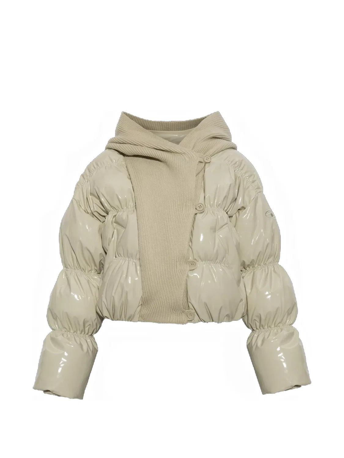 Пуховик W-Idney с капюшоном Diesel, нейтральные