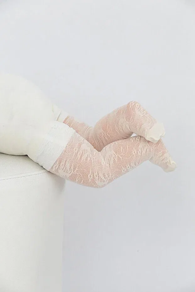 Детские колготки с принтом Frezya baby pantyhose kembk Daymod, Bone