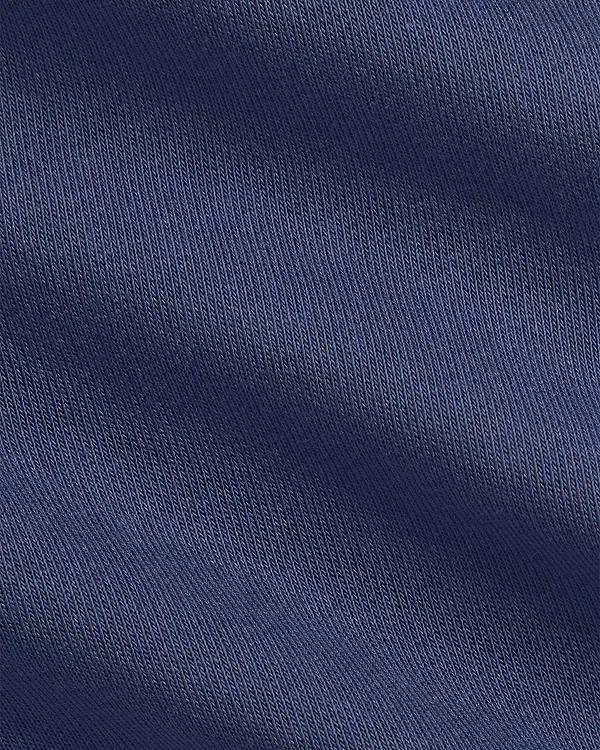 Детский комплект из футера с капюшоном и брюками Ralph Lauren, темно-синий — фото 3