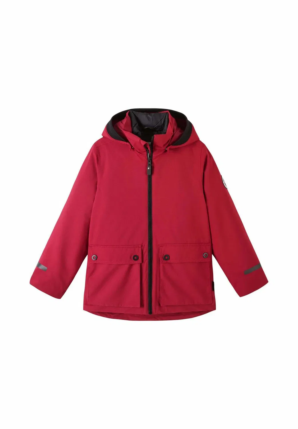 Tec 3in1 übergangsjacke syddi унисекс - водонепроницаемая куртка Reima, Cranberry — фото 4