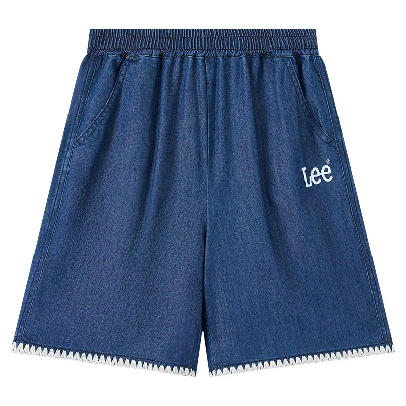 Детские джинсовые шорты с моделью Lee, Dark Blue