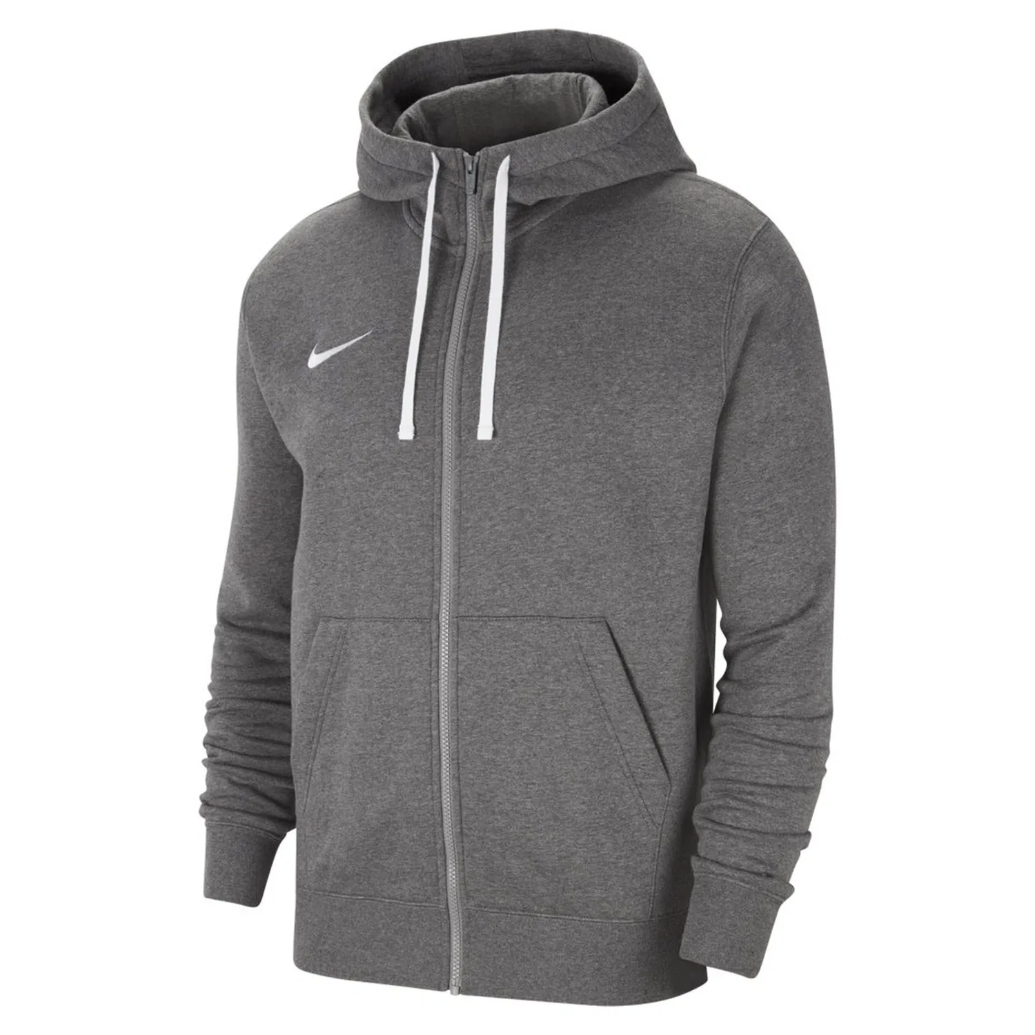 Мужское худи на молнии Nike Team Club 20, Nike, Цвет: Grau / Aschgrau