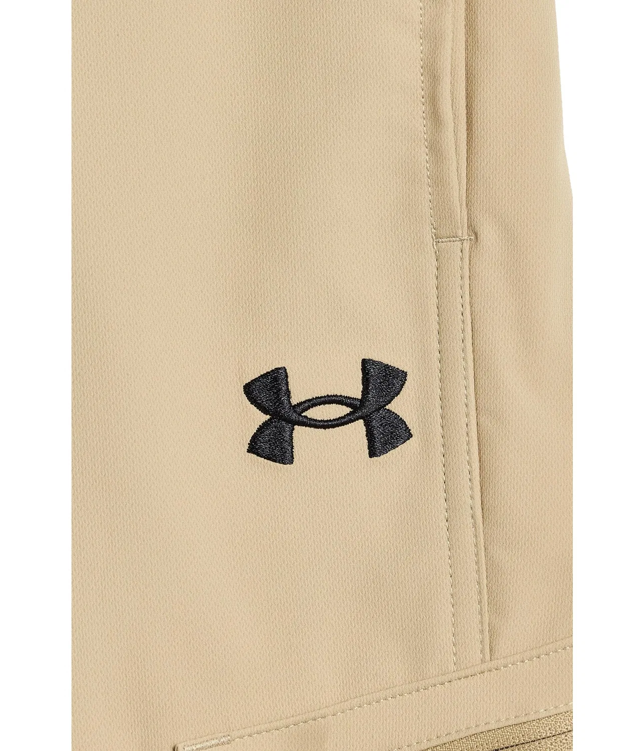 Брюки карго из твила ODE Twill (для больших детей) Under Armour Kids, Field Khaki — фото 3