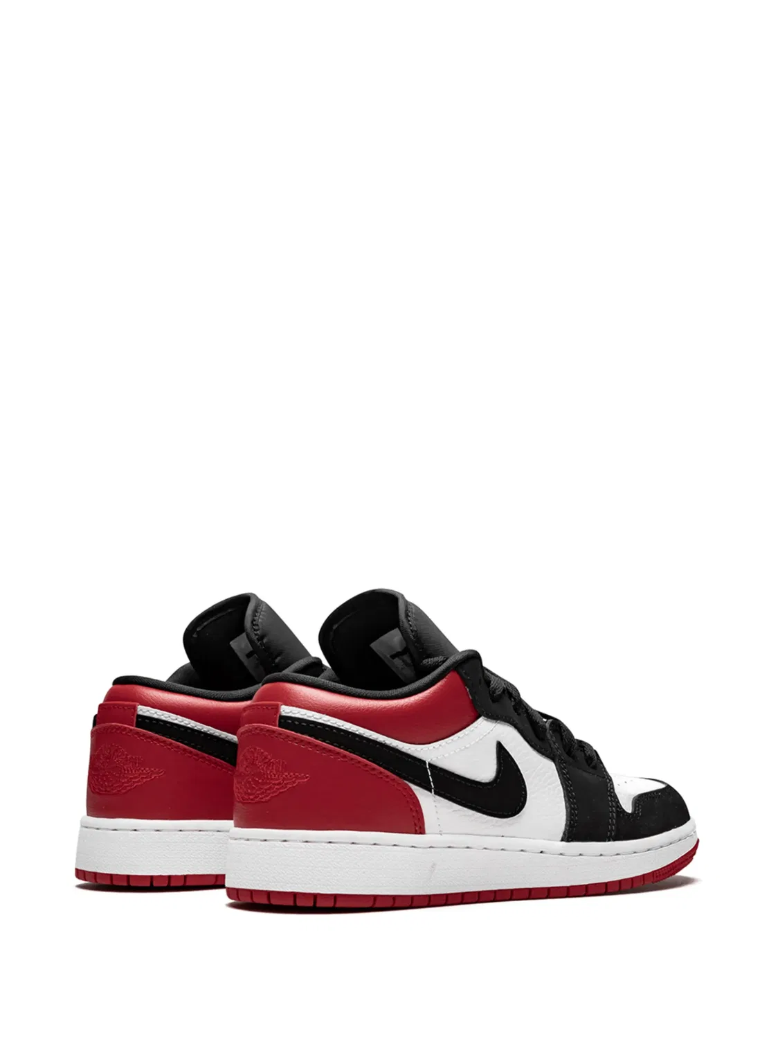 Кроссовки Air Jordan 1 Low Black Toe — фото 3