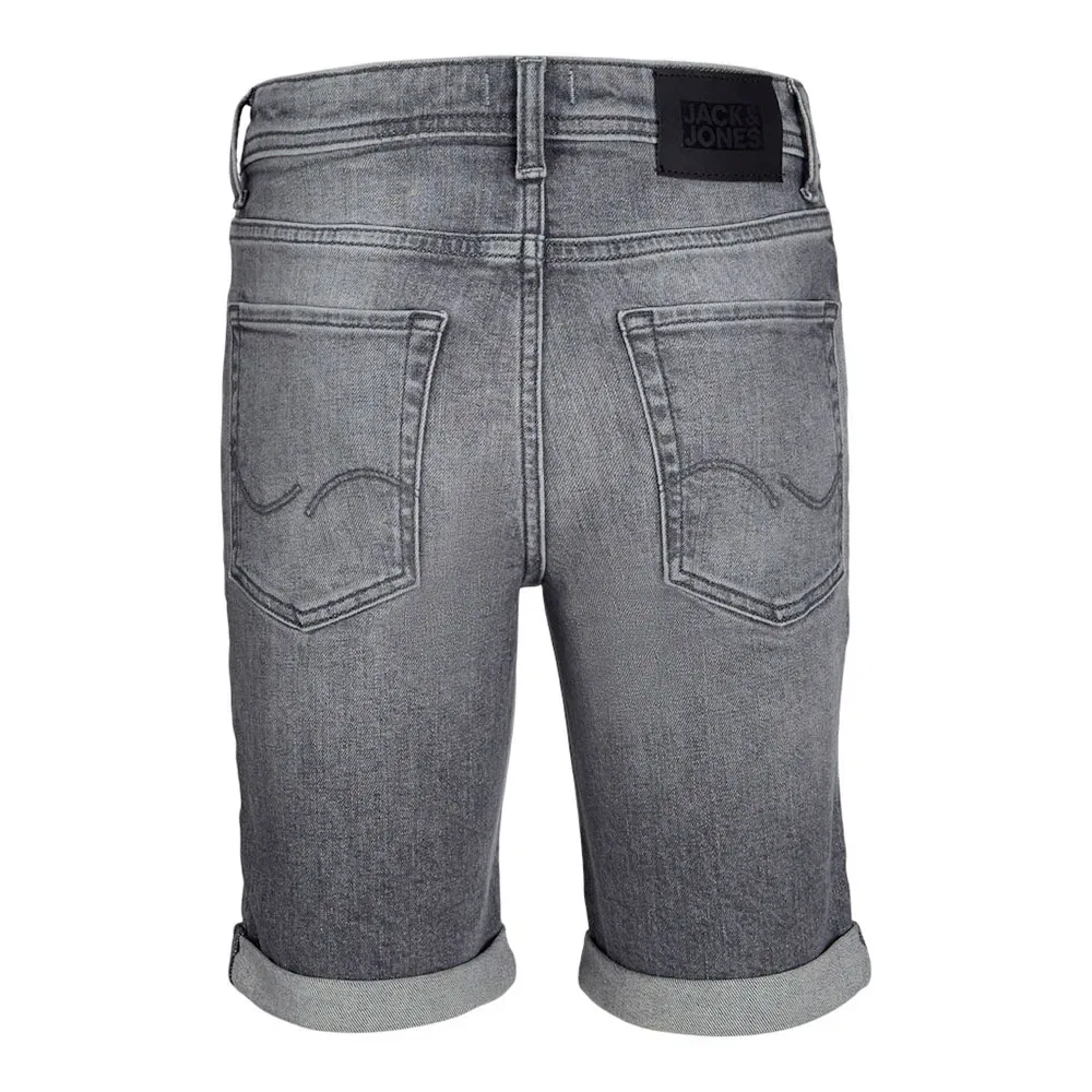 Шорты джинсовые Rick Original Am 360 Jack & Jones, серый — фото 4