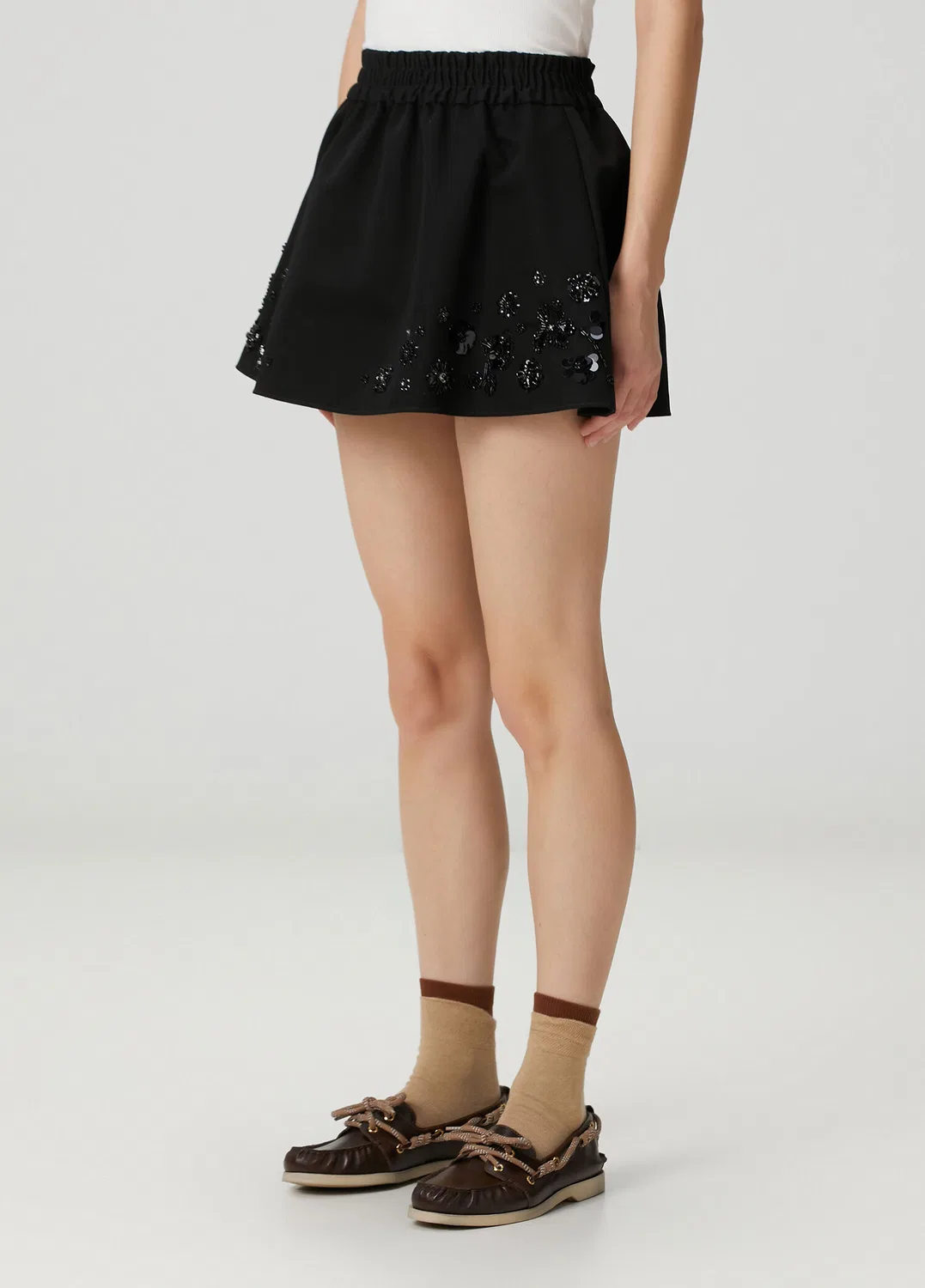 Мини-юбка Golden Goose, black — фото 3