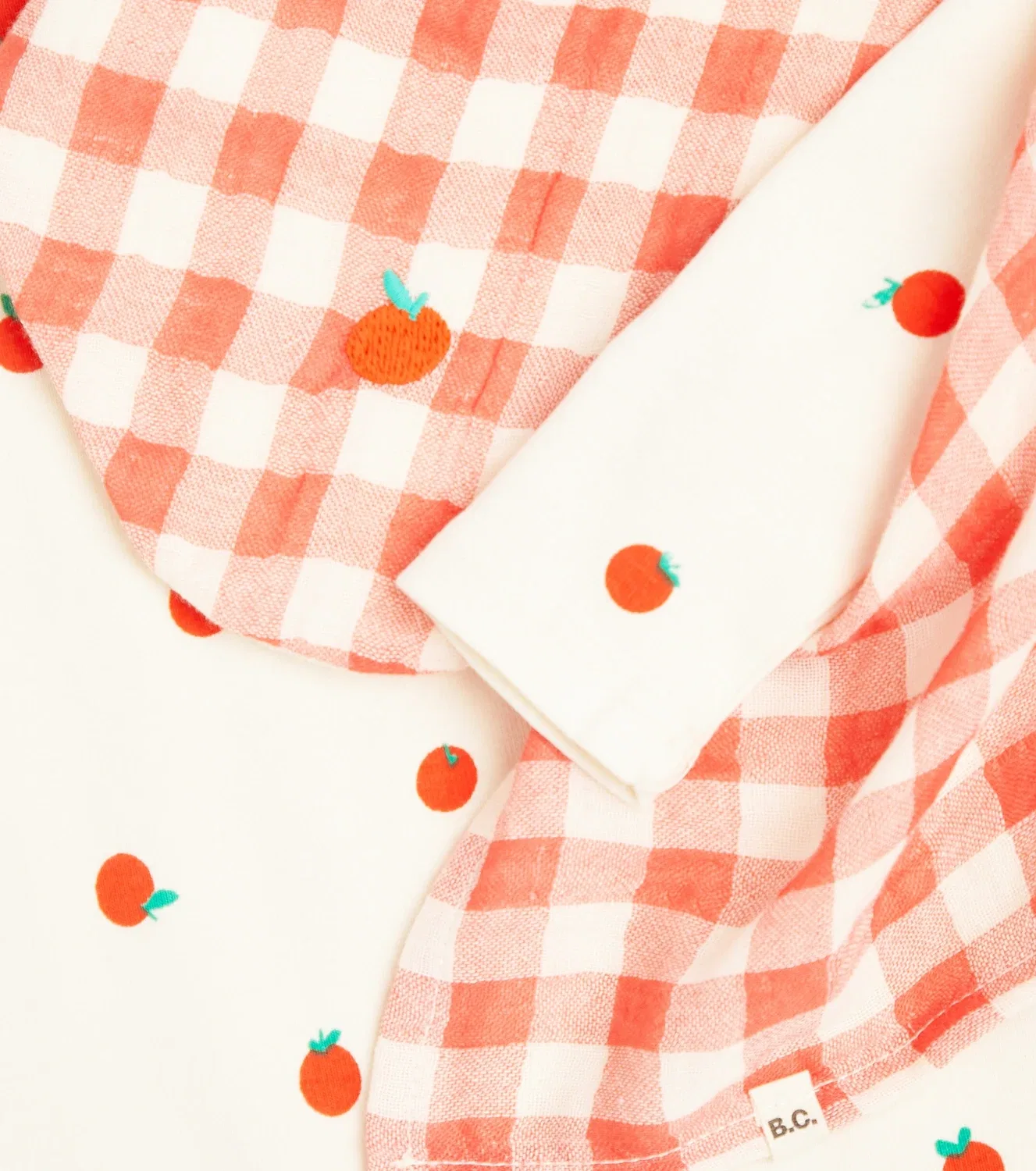 Комплект комбинезона с одеялом и слюнявчиком Baby Tomato Bobo Choses, белый — фото 3