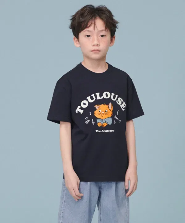 Футболка свободная, Тулуз Musinsa Standard Kids, Navy