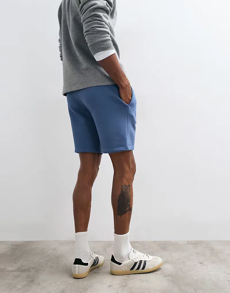 Спортивные шорты GAP Heritage Logo Slim Fit "парусный" — фото 4