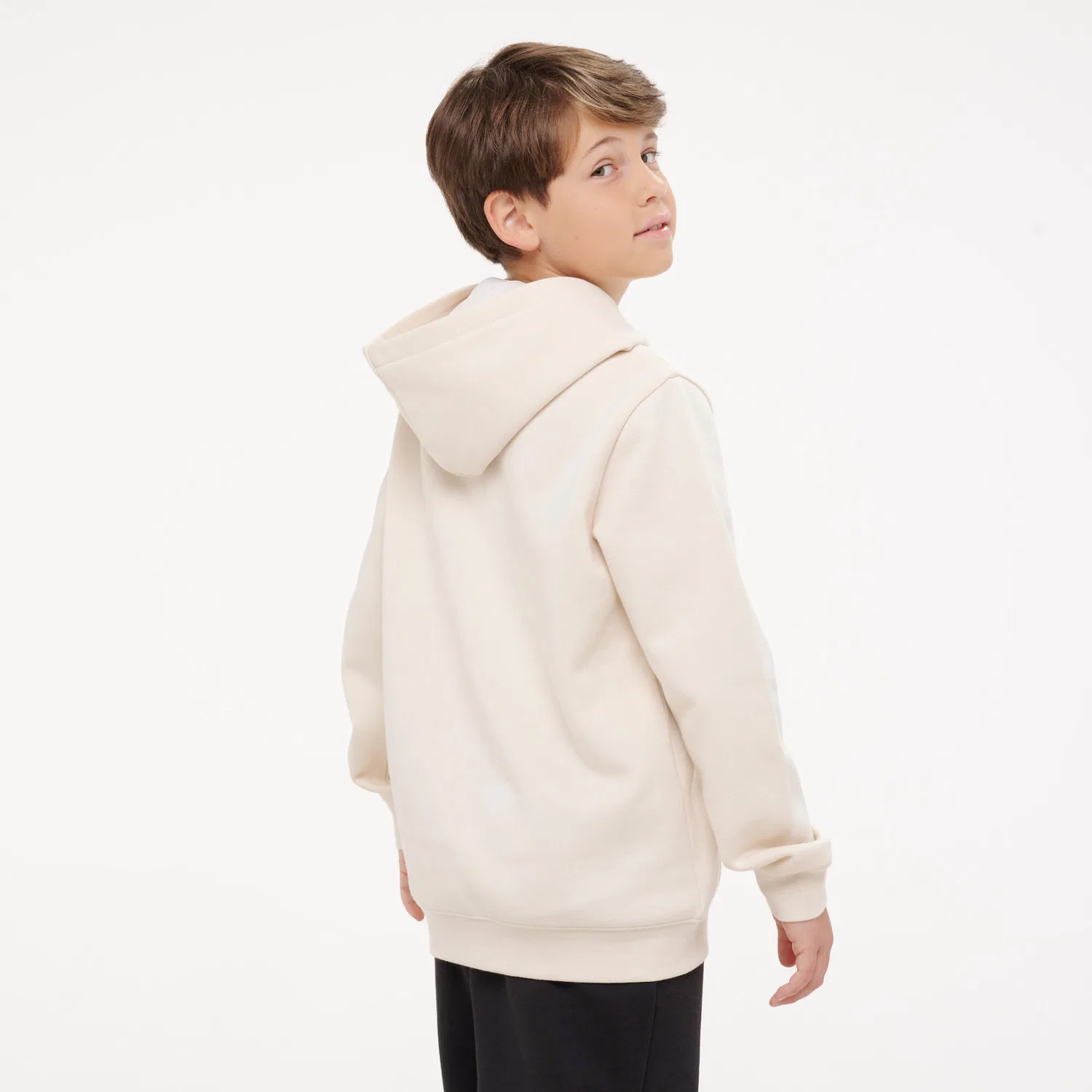 Детское худи с принтом Puma, Beige — фото 2
