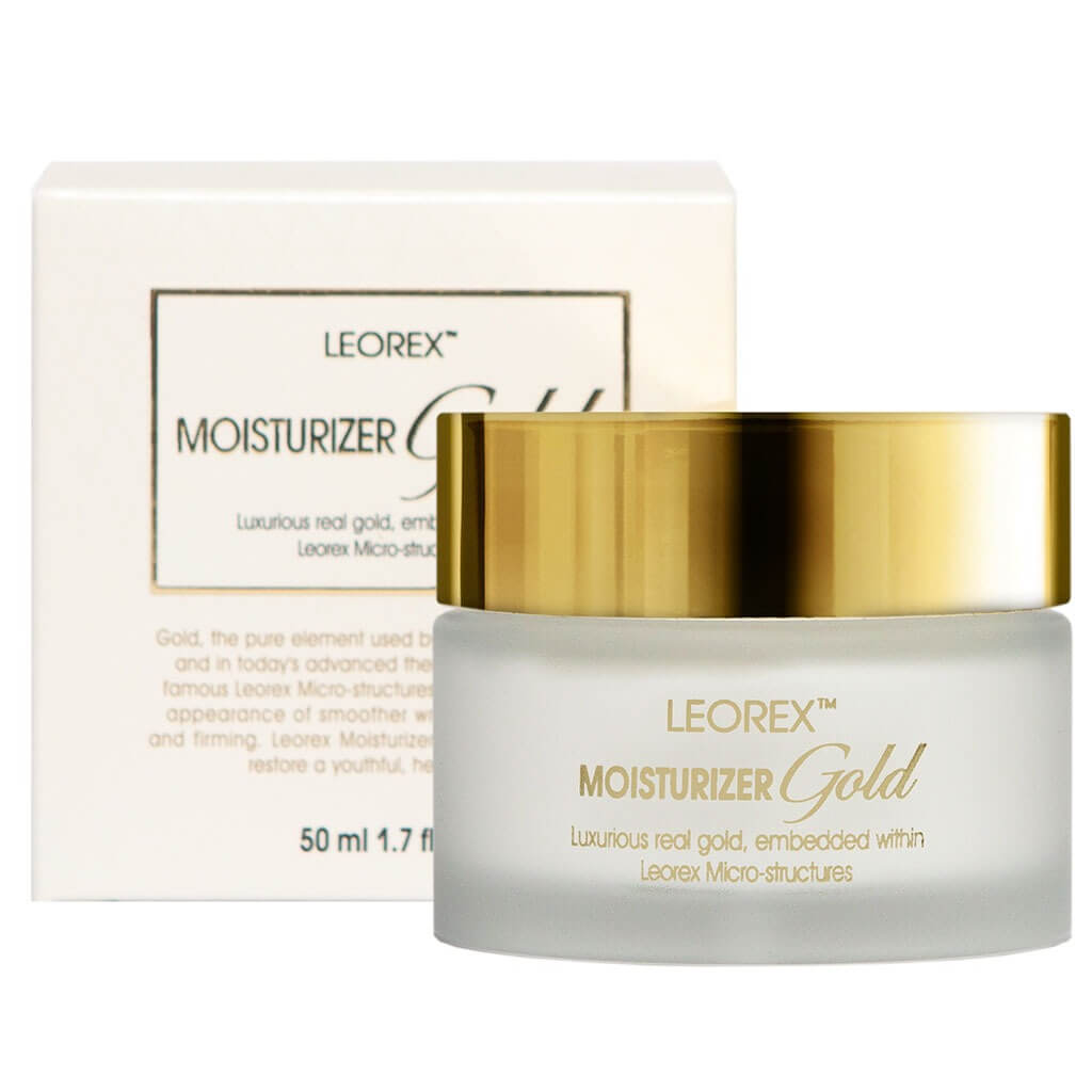 Увлажняющий крем для лица Leorex Moisturizer Gold, 50 мл - фото