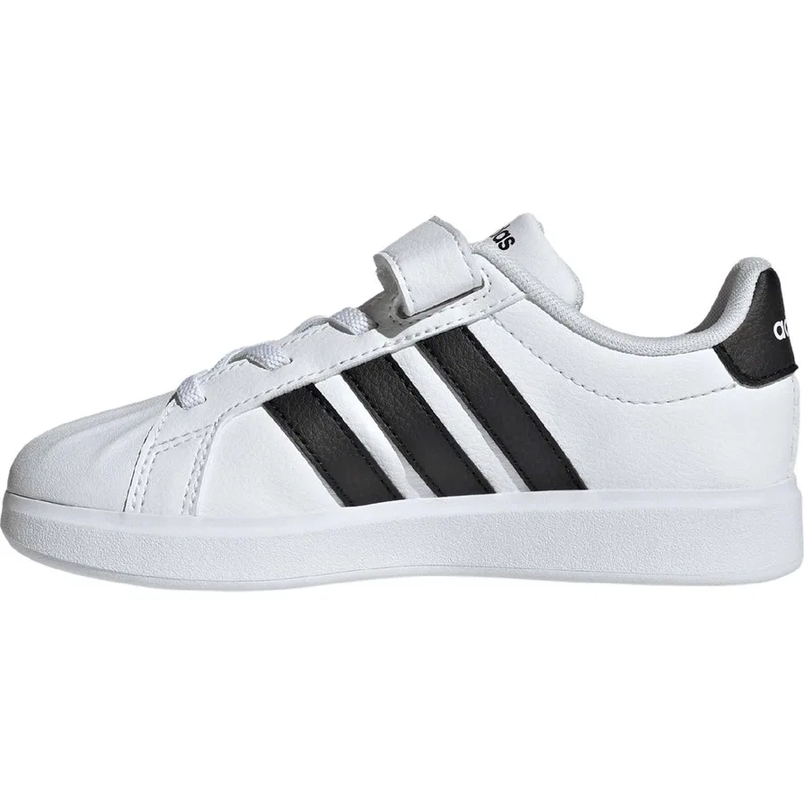 Детские спортивные кроссовки с шнуровкой Streettalk adidas, Белый — фото 2