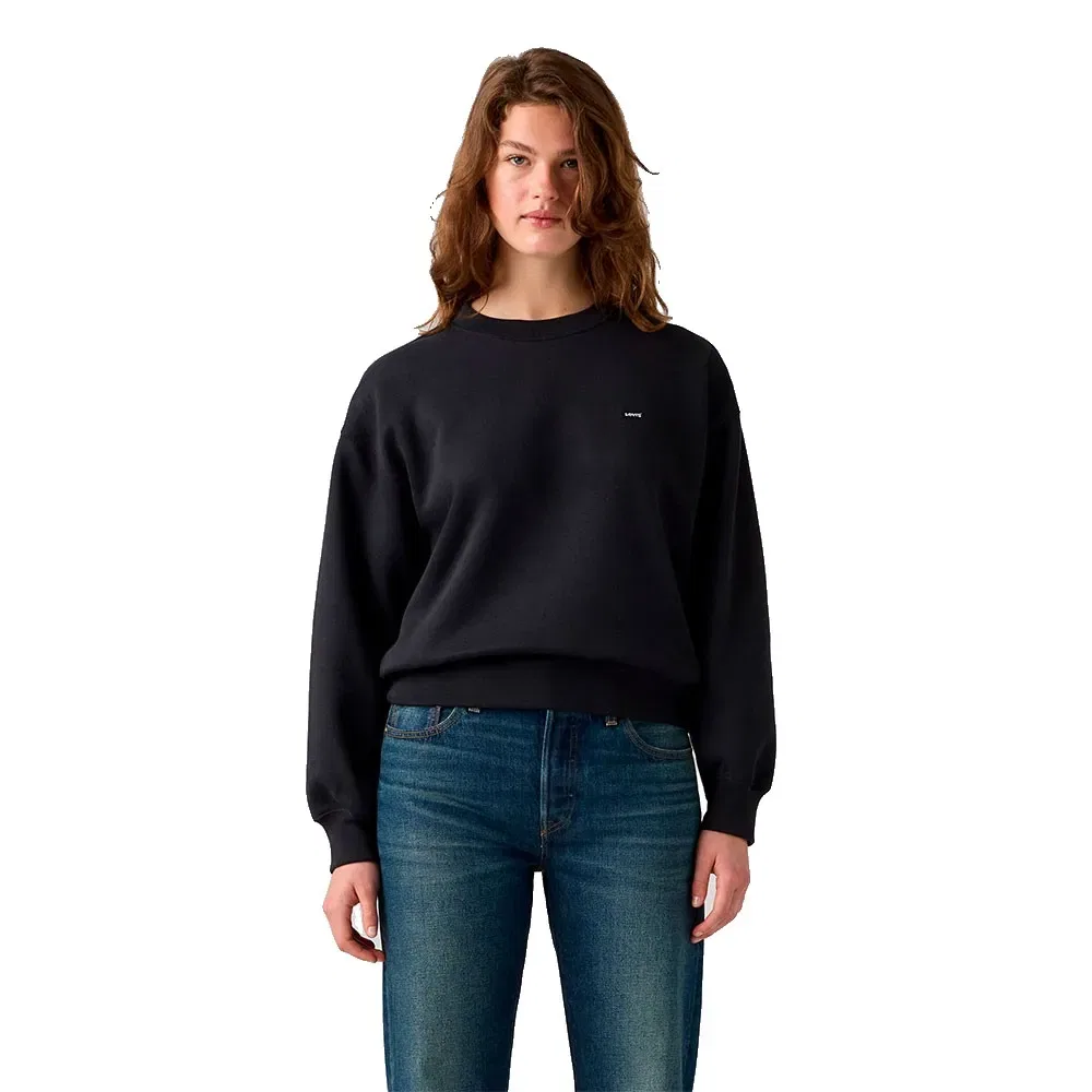 Женский свитшот хлопковый Levi's Everyday Sweatshirt, Black