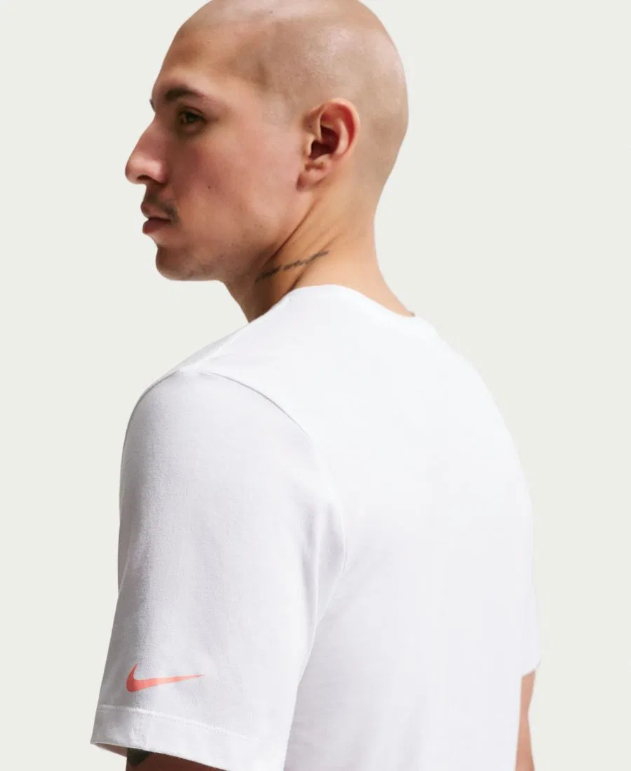 Футболка с принтом Burger Nike, White — фото 3