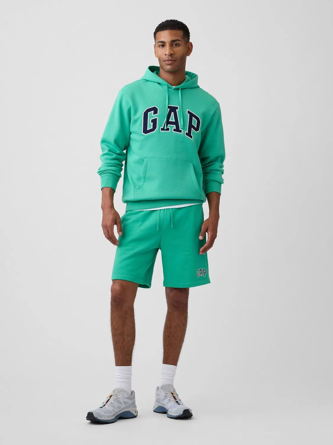 Шорты на кулиске Gap, зеленые