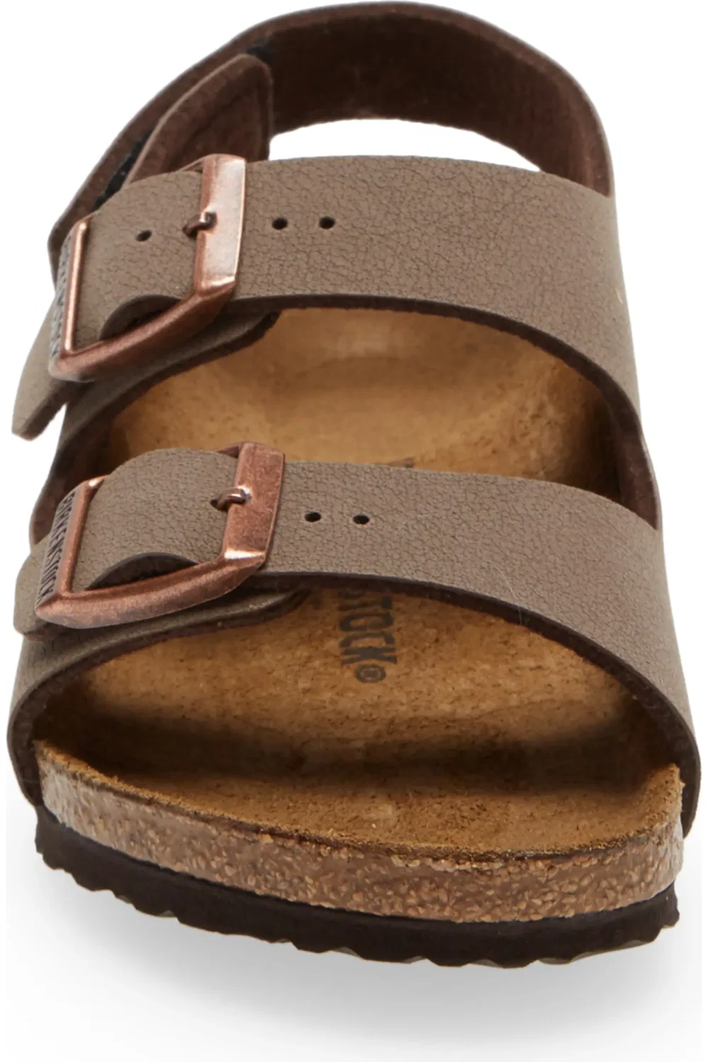 Сандалии детские с регулируемыми ремешками Milano HL Birkenstock, коричневый — фото 4