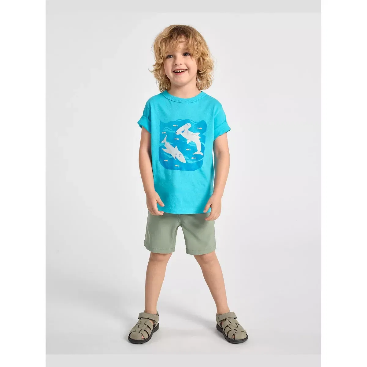 Детские шорты для мальчиков быстросохнущие Quick Dry Pull On Shorts The Children's Place, Green