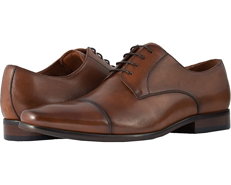 

Оксфорды Postino Cap Toe Oxford Florsheim, коньяк smooth