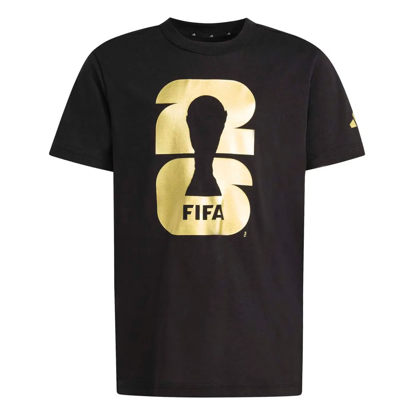 Футболка с эмблемой FIFA World Cup 26 Adidas, черный