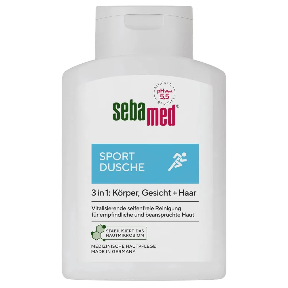 Гель для душа 3 в 1 SEBAMED, 200 мл