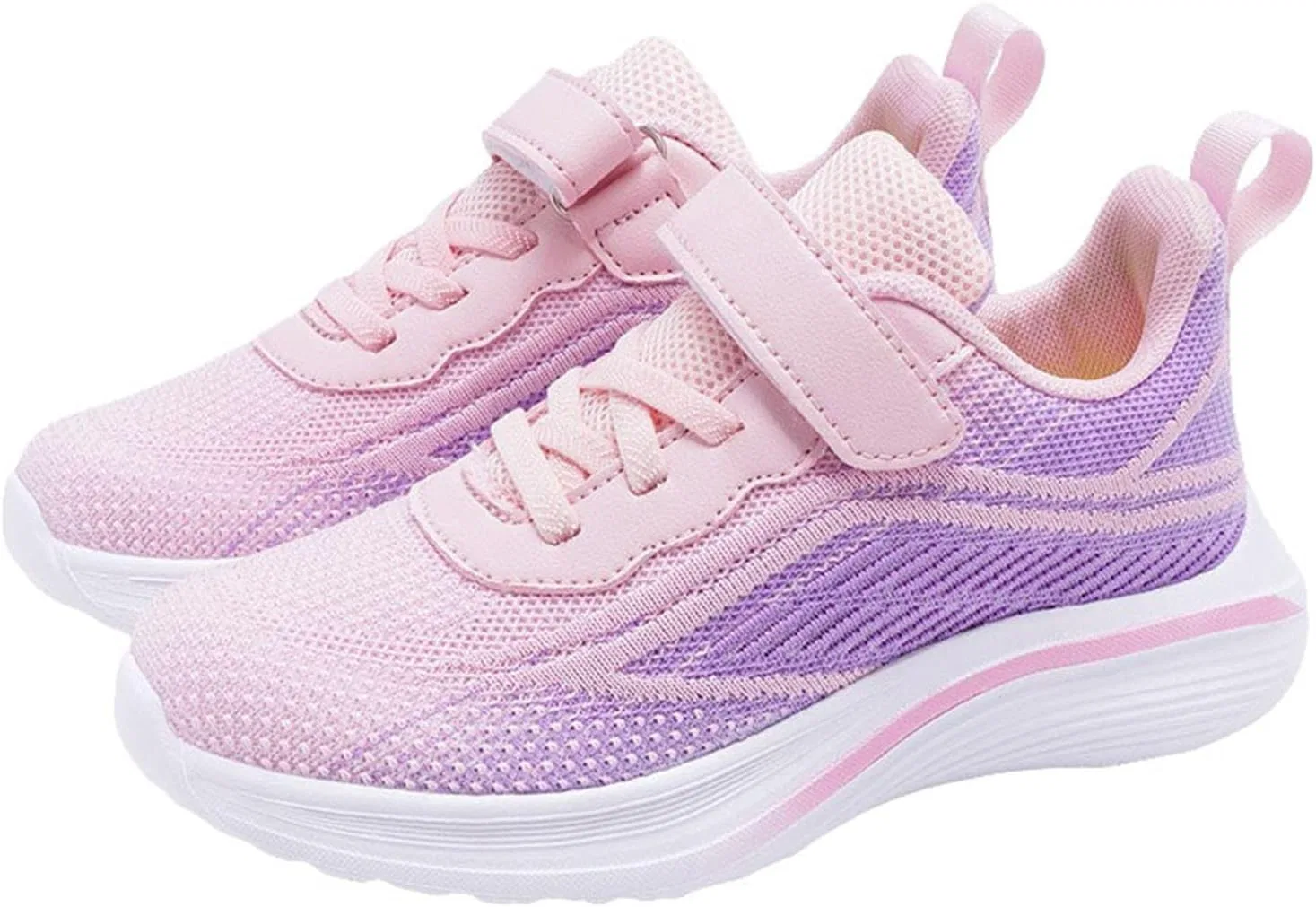 Детские кроссовки для девочек с мягкой подошвой IWIHMIV, Pink