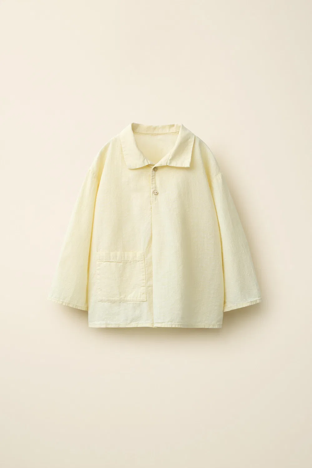 Плиссированная рубашка, созданная в сотрудничестве Caramel London и Zara, Lime